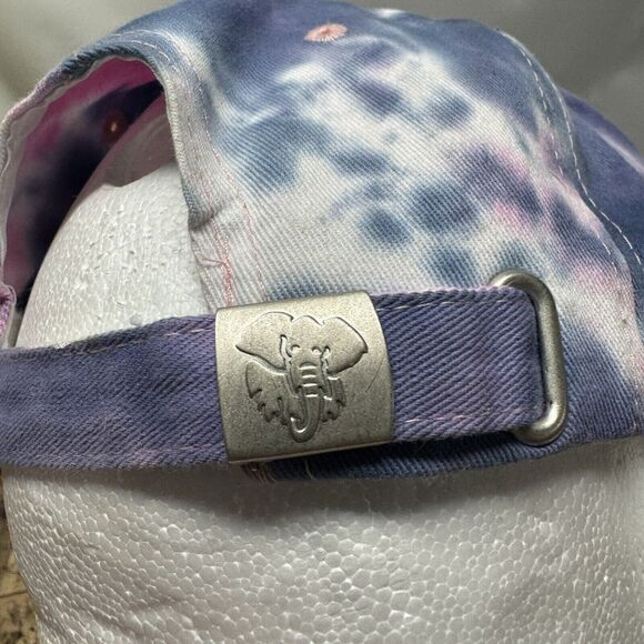 Kalahari Resorts Hat Cap Adjustable Strap Tie Dye Pink & Blue Baseball Hippie - Picture 9 of 12